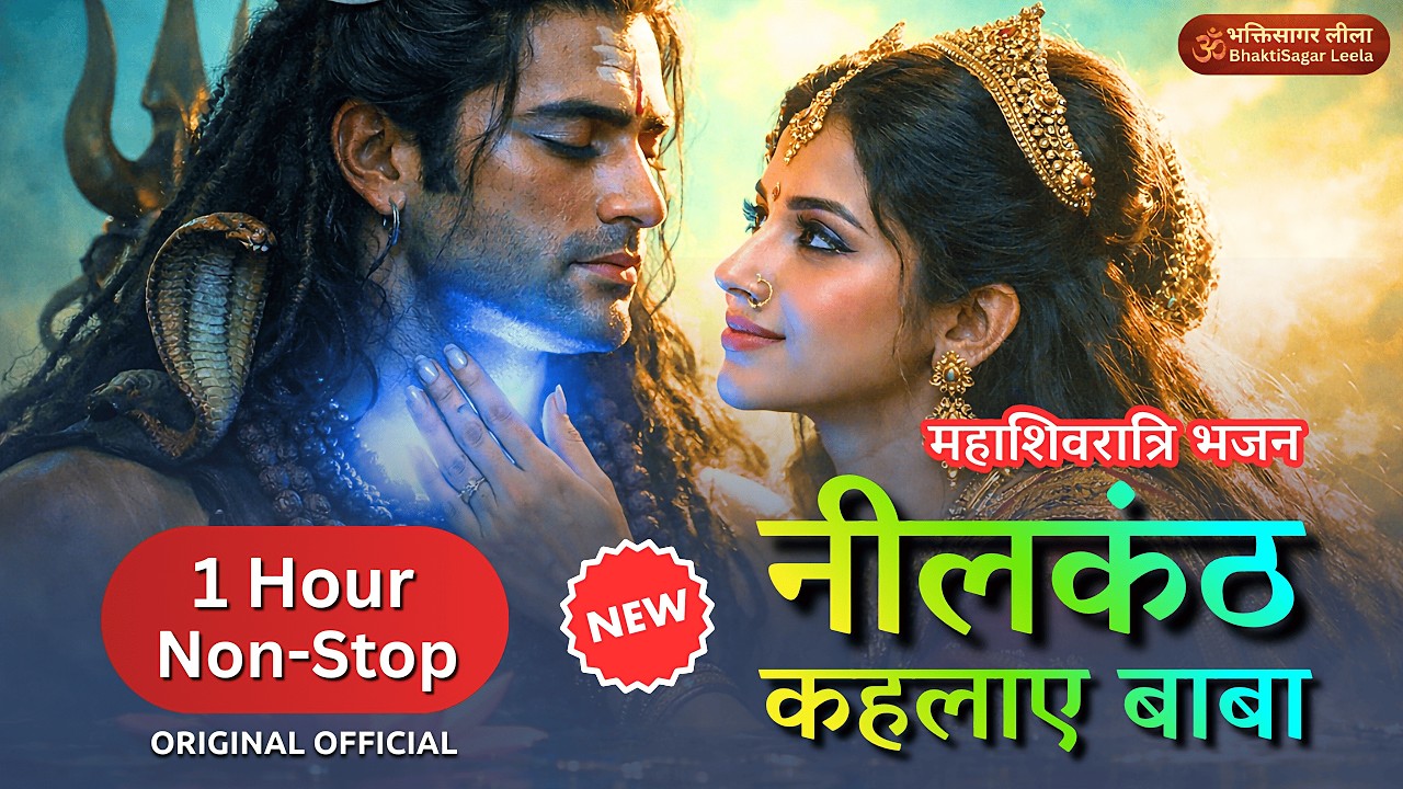 1 Hour Non-Stop | नीलकंठ कहलाए बाबा | Shiv Bhajan 2026 | MahashivRatri Special | Meditation & Peace