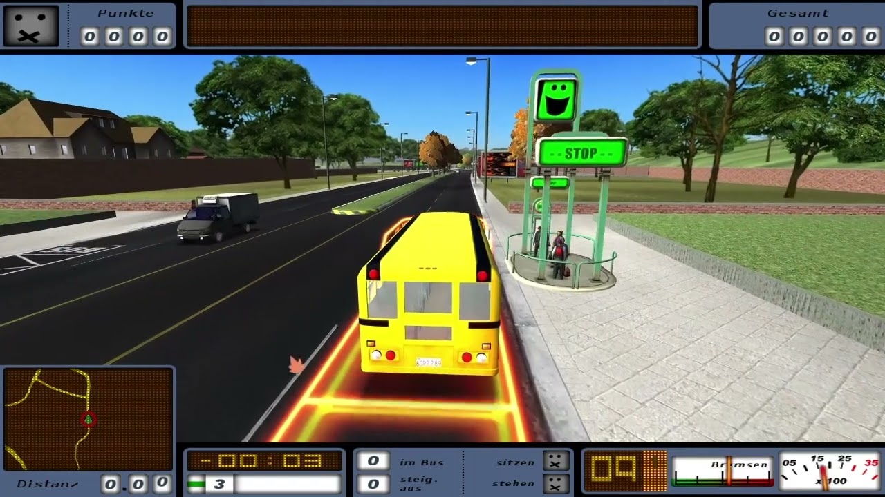 Bus Driver - Stufe 1 Mission 1: Ins kalte Wasser