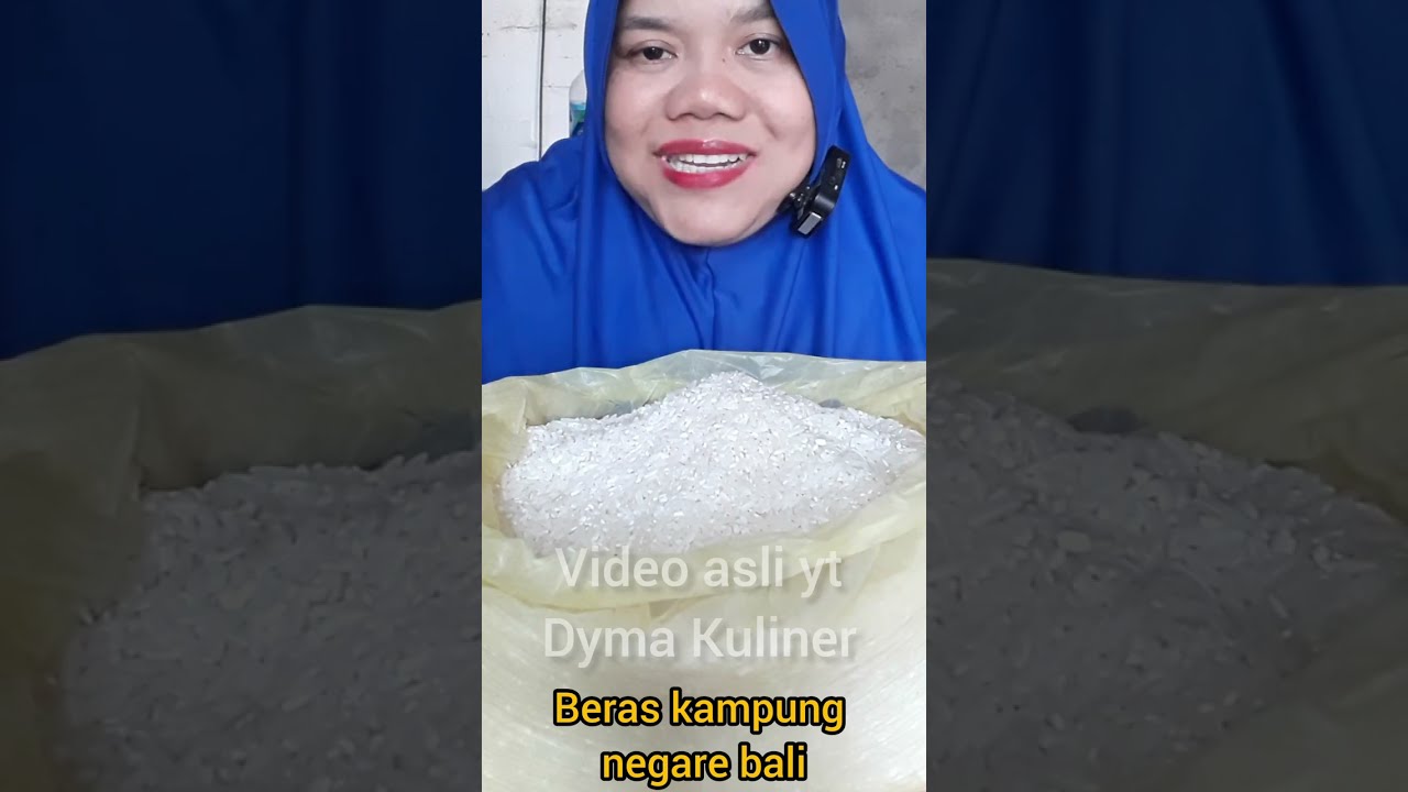 DYMA KULINER 💕ASMR RAW RICE EATING💕 Makan Beras Mentah 💕 #mukbang @dymaaaaa  #shorts @Dymareal