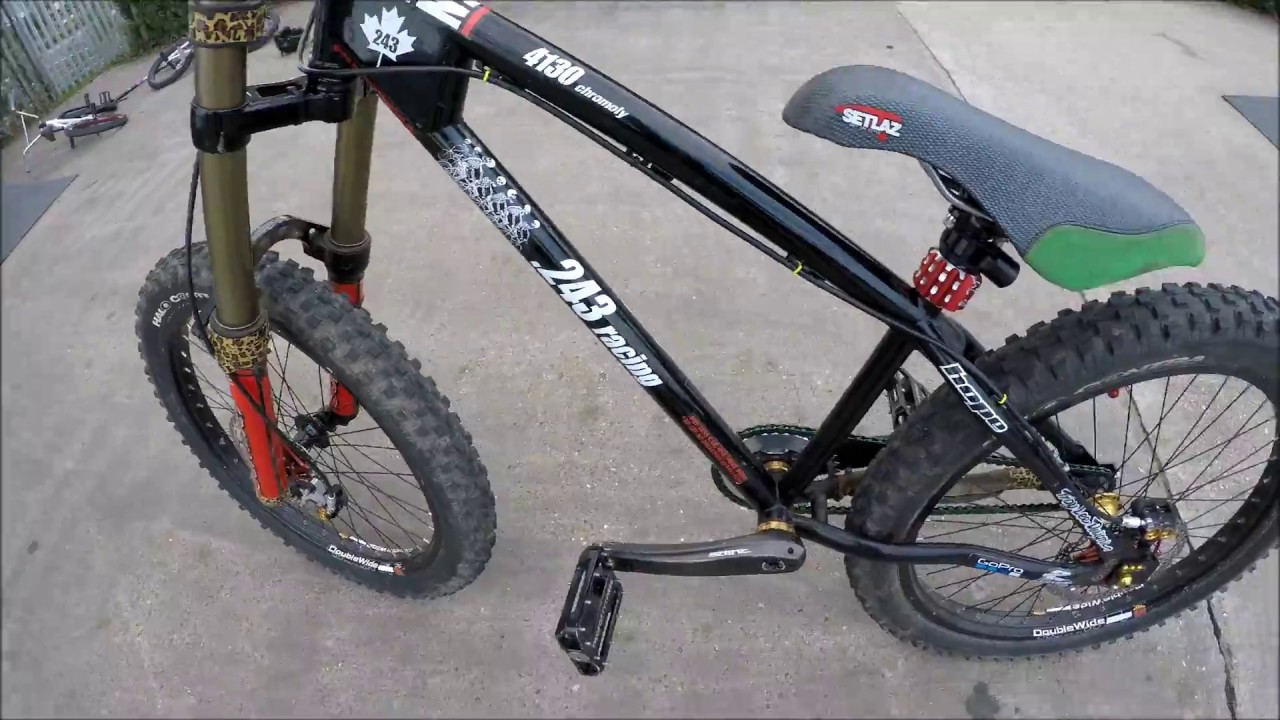 URBAN FREERIDE - HARDCORE HARDTAIL - HUCKING STAIRS! MONSTER T's!