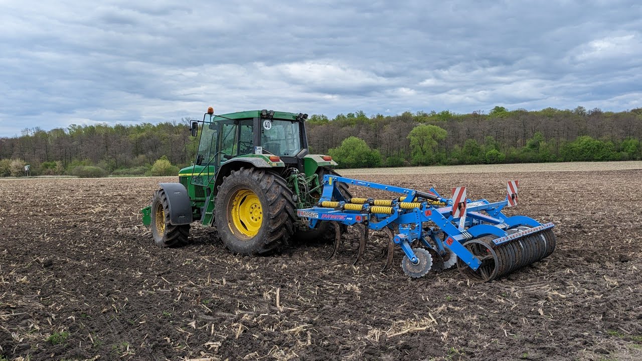 Uprawa agregatem Agro-lift 2.5m pod kukurydzę