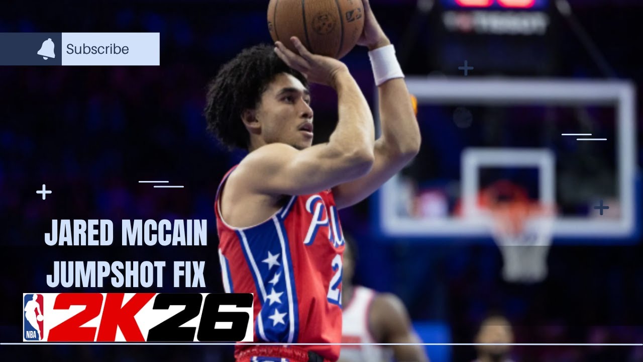 JARED MCCAIN JUMPSHOT FIX in NBA 2K26! BEST SHOT FOR CURRENT GEN & NEXT GEN