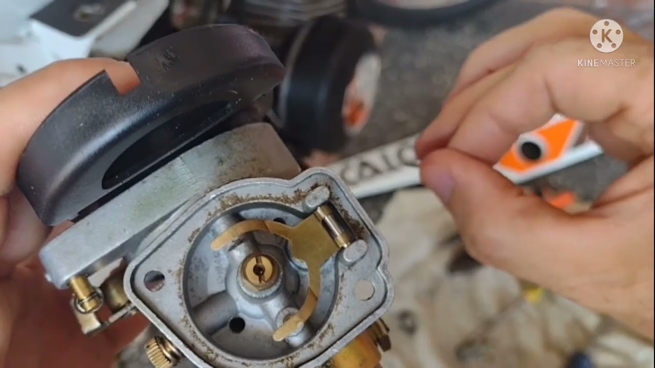 Mobilete com problema no carburador ( macete solução )