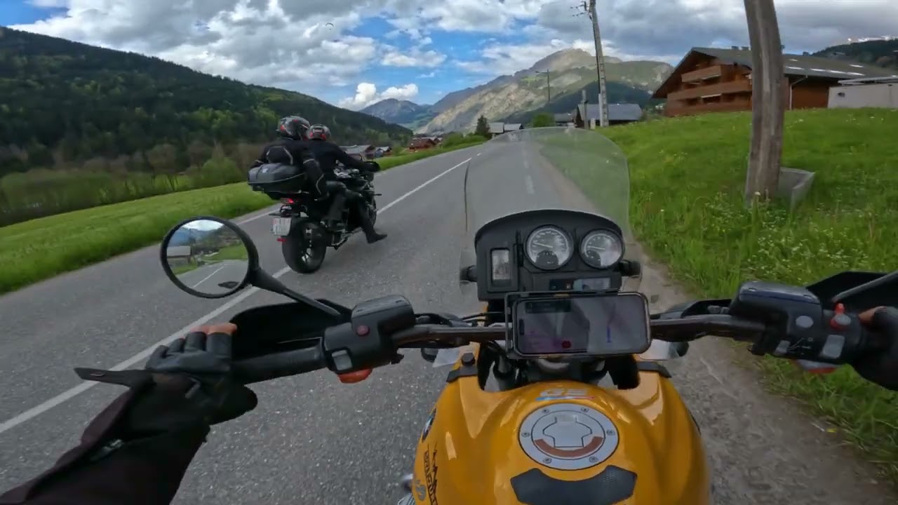 Riding in explore mode, new places/roads with 'Humble' BMW R1150GS | S4 #13