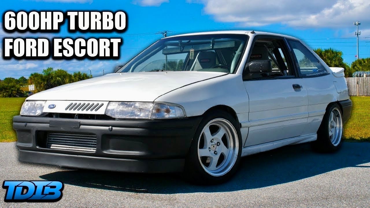 600HP Miata Powered Ford Escort is an Unexpected Sleeper