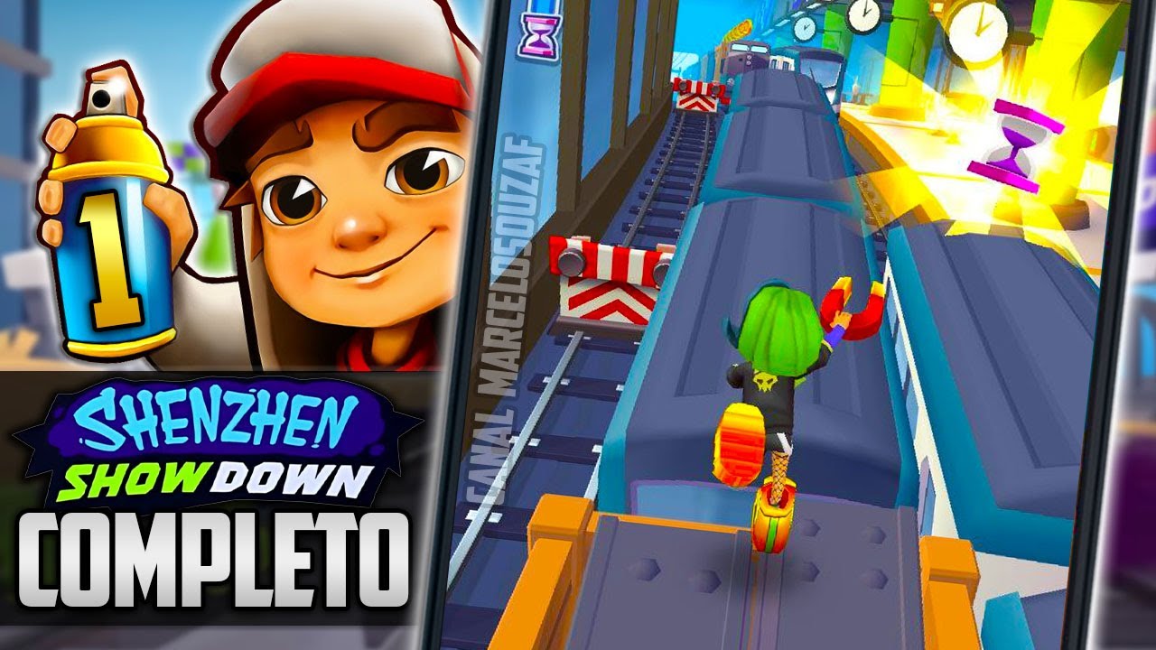 Jogando Subway Surfers Shenzhen 2024 até zerar! Parte 1