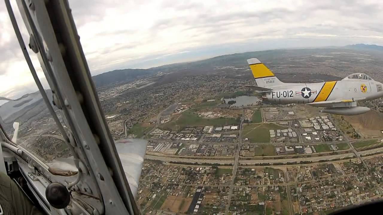 F-86 and Mig-15 flight