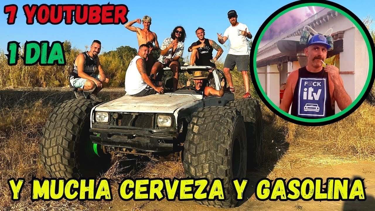 ¡ESPECIAL 2 AÑOS!, 7 youtubers, 1 día y mucha mucha cerveza y gasolina