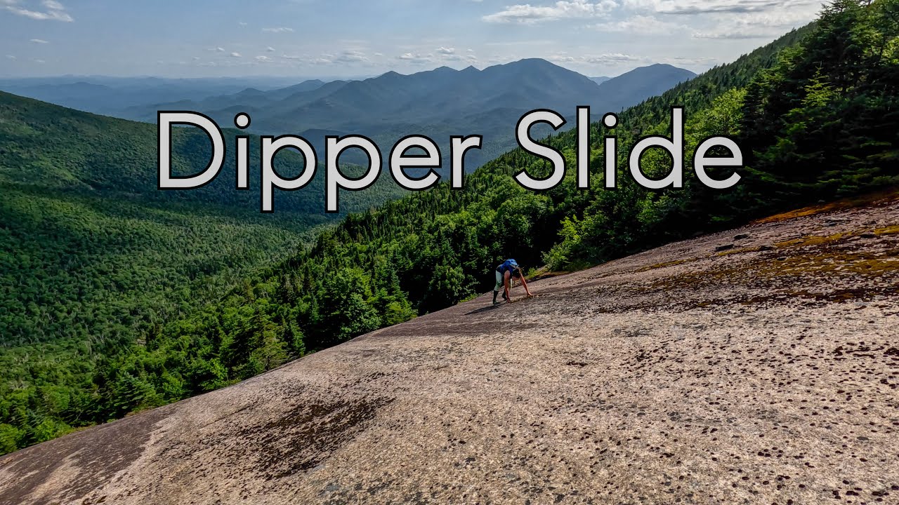 The Dipper Slide on Giant Mountain | Adirondacks NY