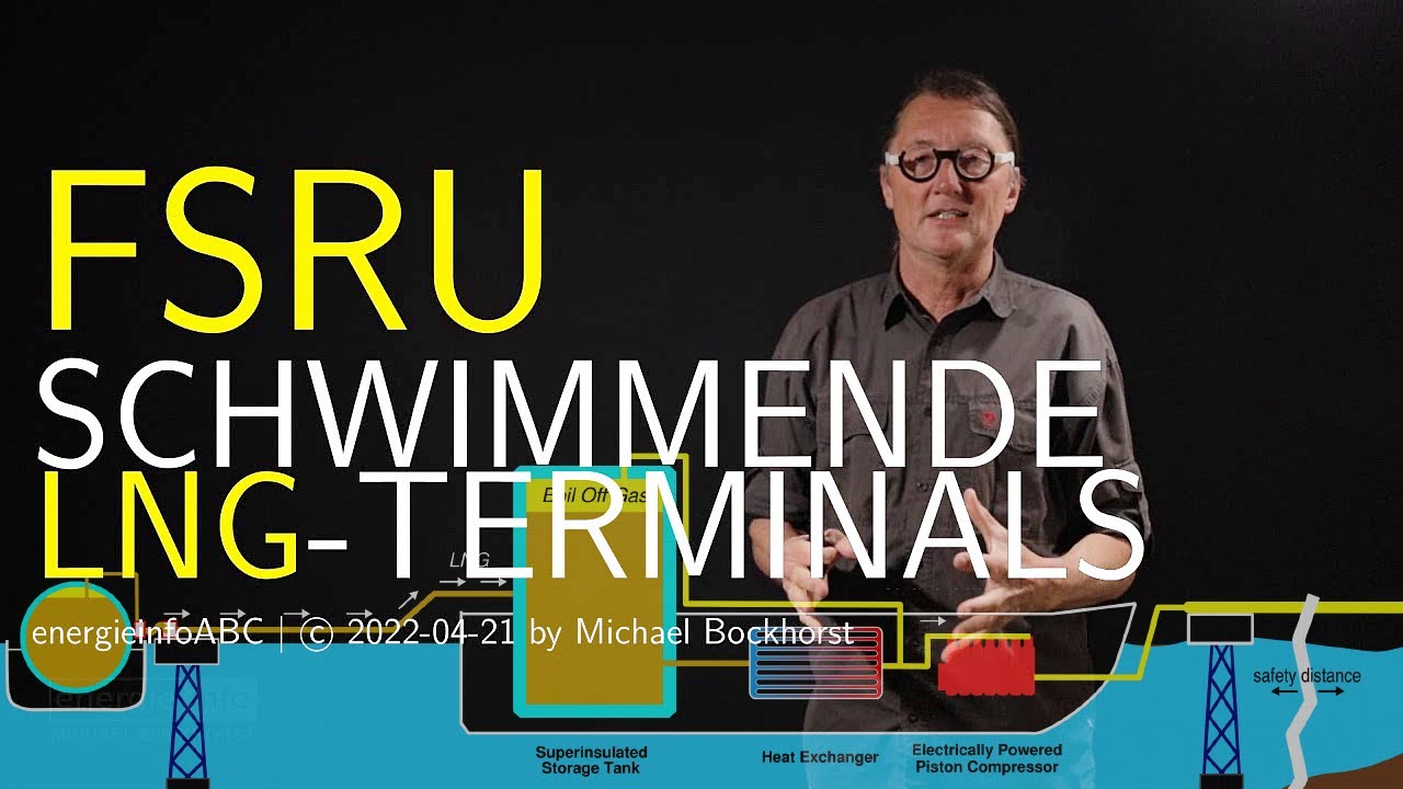FSRU: Schwimmende LNG-Terminals als schnelle Lösung VID2022-065 (Floating Storage and Regas. Unit)