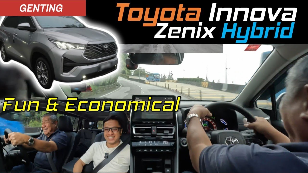 Toyota Innova Zenix Hybrid Genting Hillclimb — будущее такси Genting? | YS Khong Driving