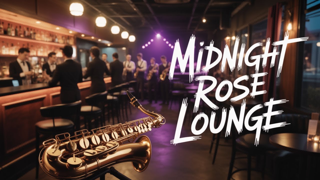 🎷The Midnight Rose Lounge | Late Night Jazz Session  ||  K - AI Music [Official AI Jazz Music Video]