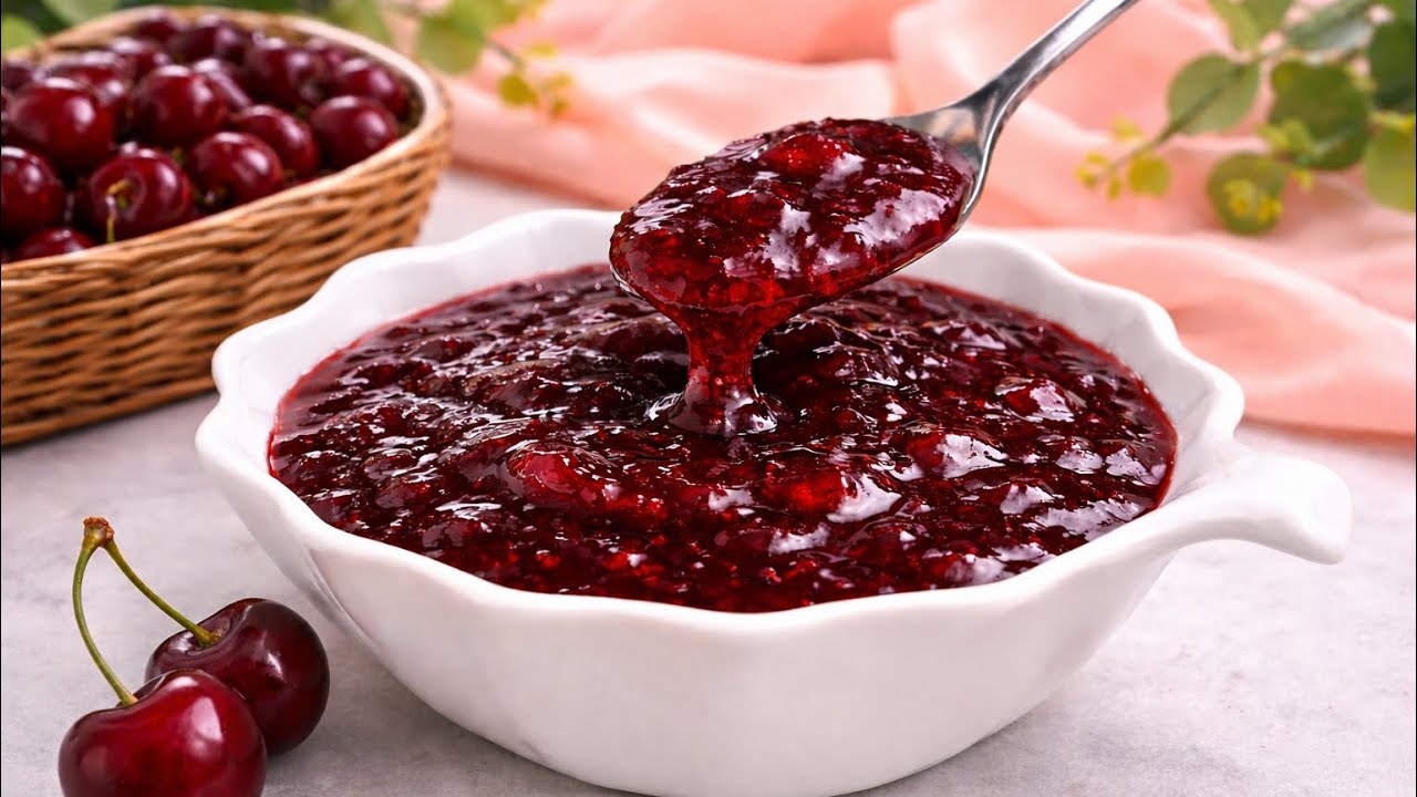 Homemade Cherry Confit in 10 Minutes &mdash; Cookies, Cakes & More