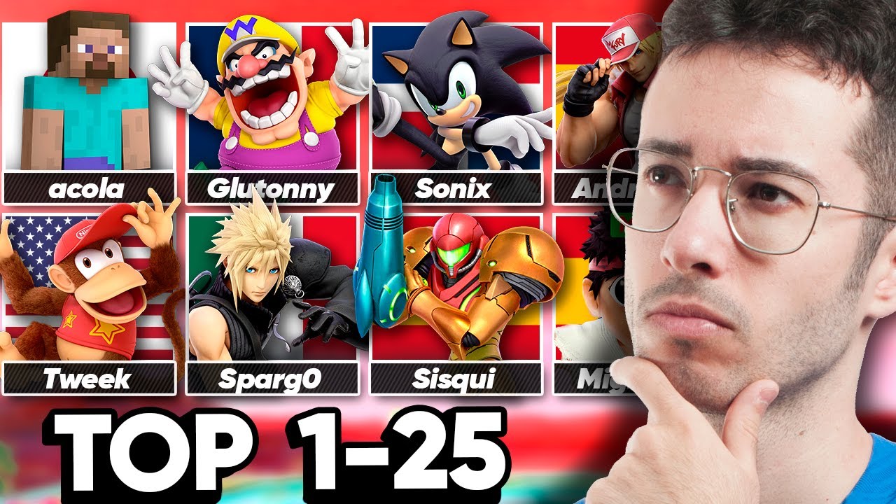 LOS MEJORES JUGADORES DEL MUNDO EN SMASH ULTIMATE