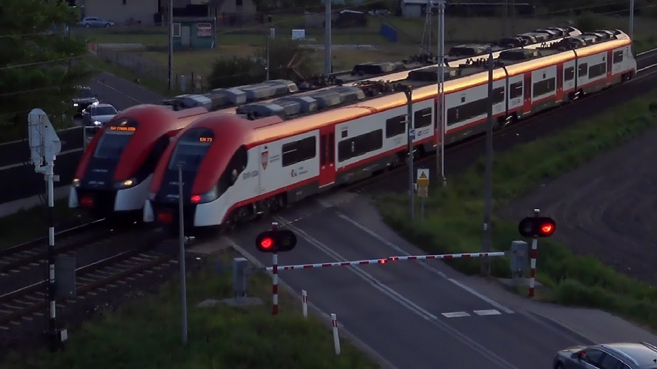 Przejazd kolejowy Września ul. Powidzka | Railroad Crossing in Poland