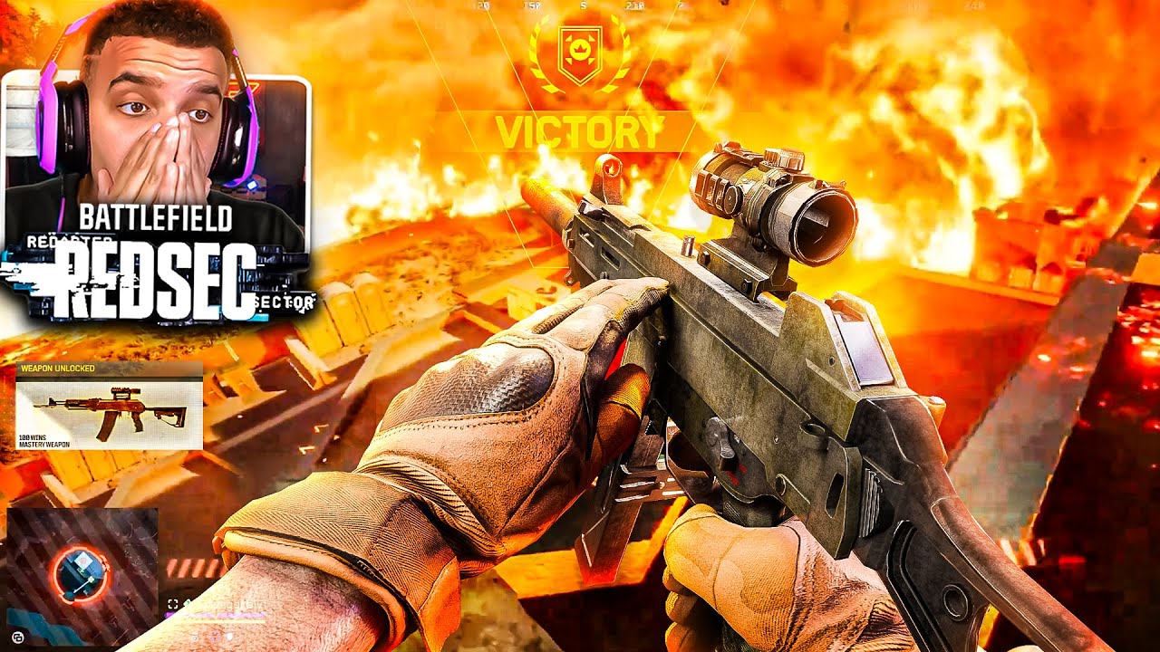 My FIRST SOLO WIN in BATTLEFIELD 6 REDSEC! 🏆