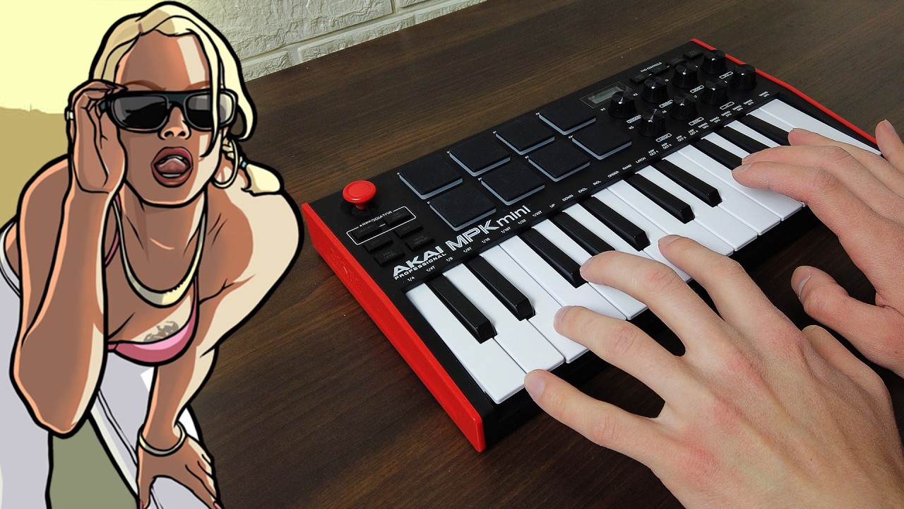 GTA San Anderas Theme / AKAI MPK MINI MK3 COVER