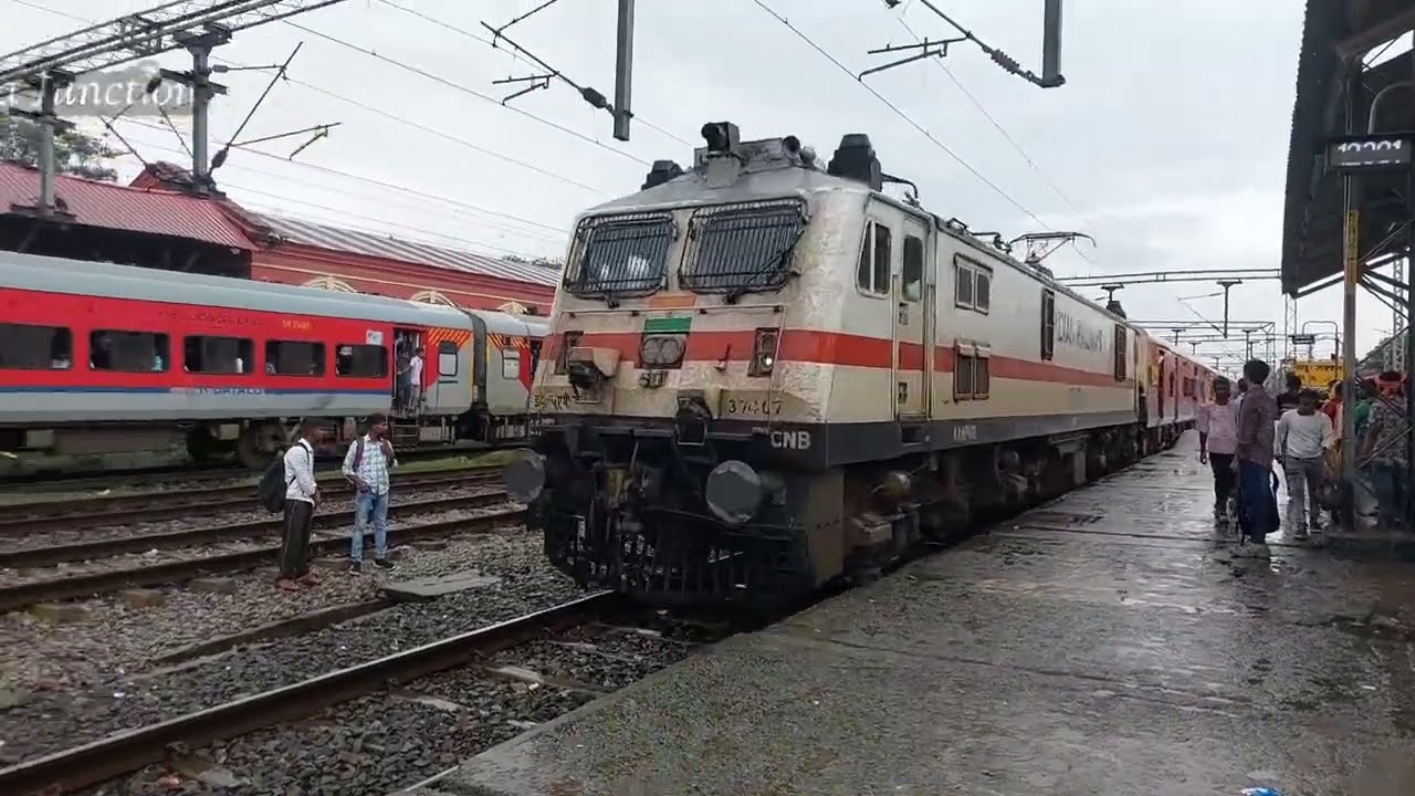 Ara Junction || Full Train Journey 12391/Shramjeevi SF Express || Indian Railways 4k UHD