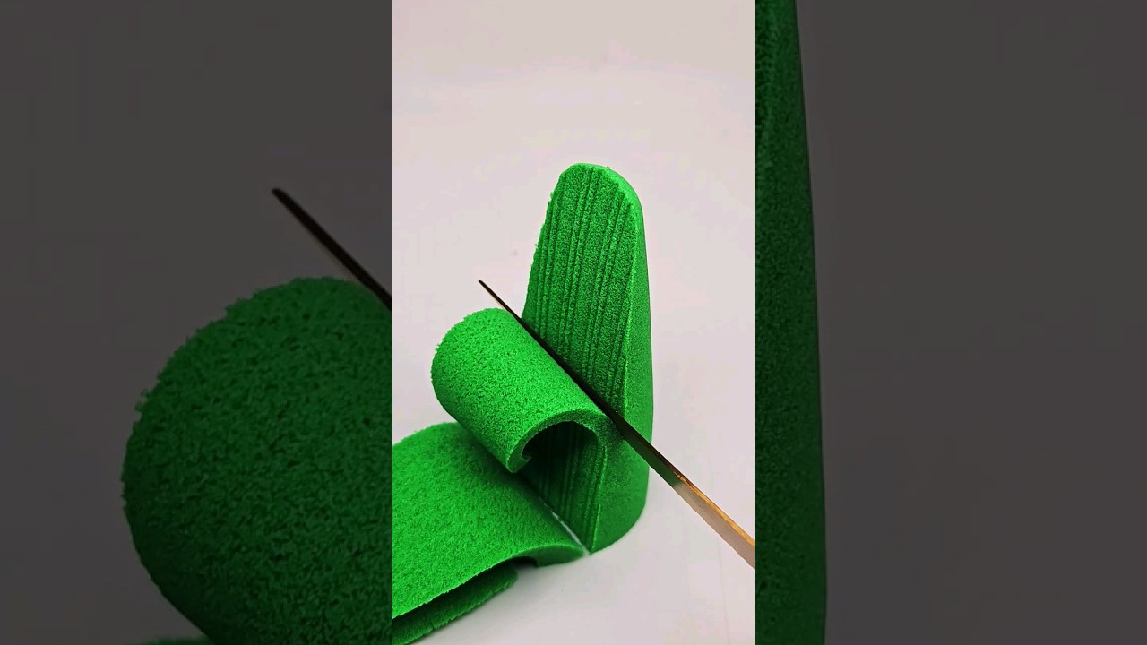 Very satisfying sand cutting | crunchy sounds | 