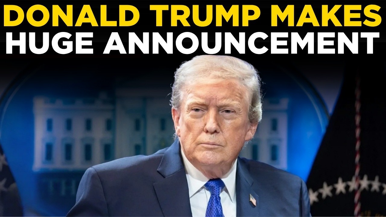US News LIVE | Donald Trump Makes Very Big Announcement | Trump On Iran LIVE | US-Iran LIVE