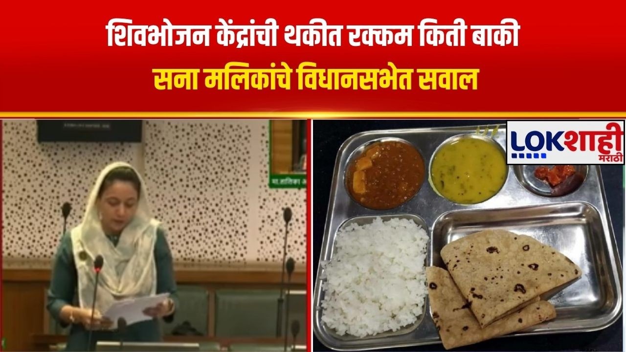Sana Malik | शिवभोजन केंद्रांची थकीत रक्कम किती बाकी सना मलिकांचे विधानसभेत सवाल