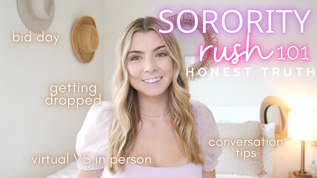 What You NEED to Know Before Sorority Rush | SORORITY 101