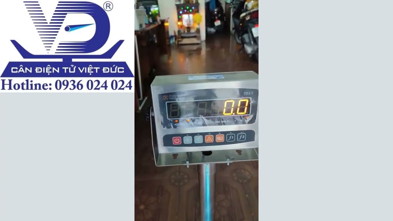 GIỚI THIỆU CÂN BÀN ĐIỆN TỬ TD-I2