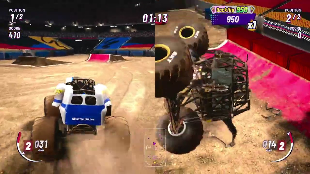 Monster Jam 2 player 