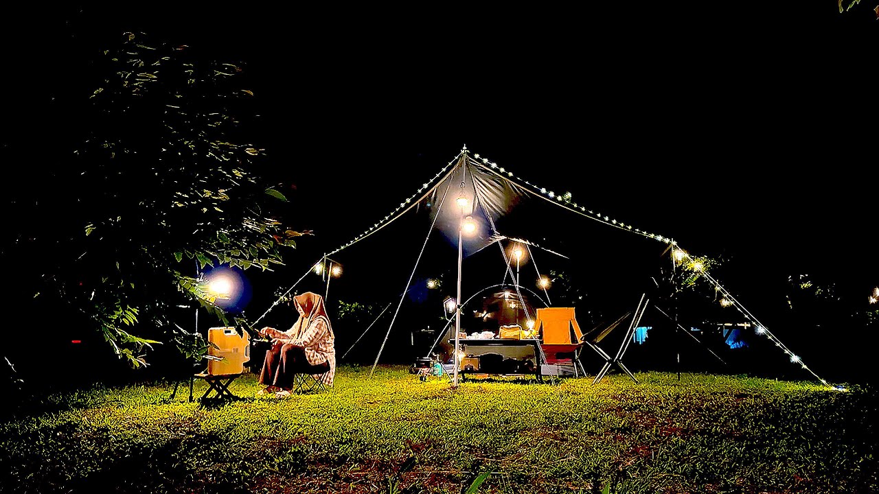 CAMPING BERDUA DENGAN KETENANGAN | MEMASAK | BERSANTAI | ASMR