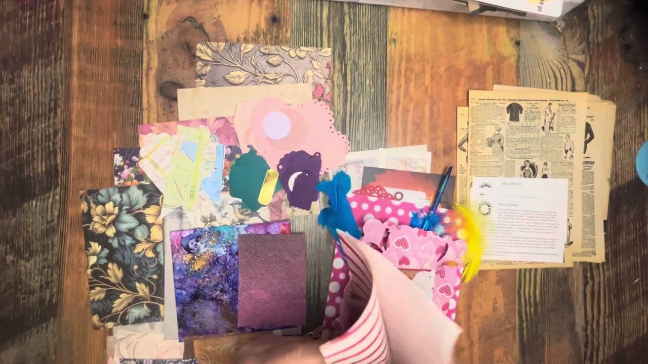 Happy mail / Swap flip through