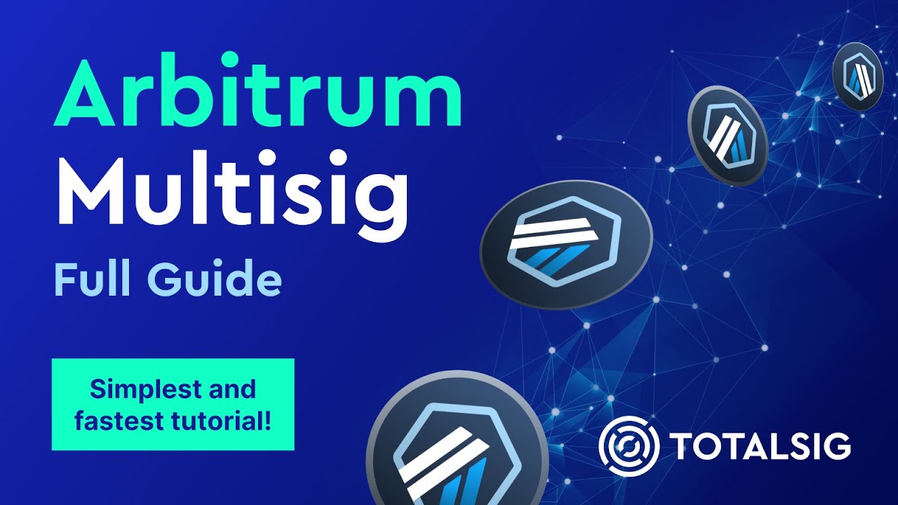 Create #Arbitrum  #MultiSig wallet with TotalSig! No smart contracts