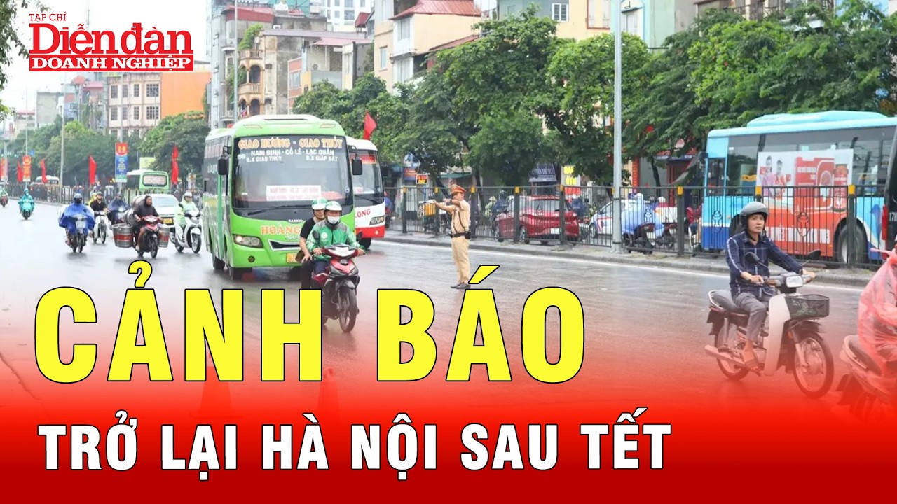 Đi đường nào, vào lúc nào để về Hà Nội sau Tết mà không tắc đường? | Tin tức 24h
