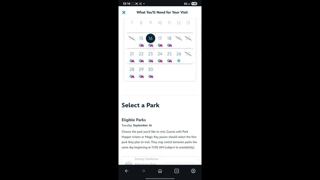Modify or Change Your Disneyland Reservation 