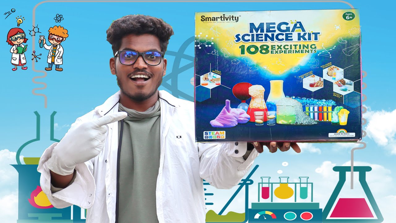 Part-2 🥸&hellip; What&rsquo;s inside Mega Science Kit Fully Fun Experiment