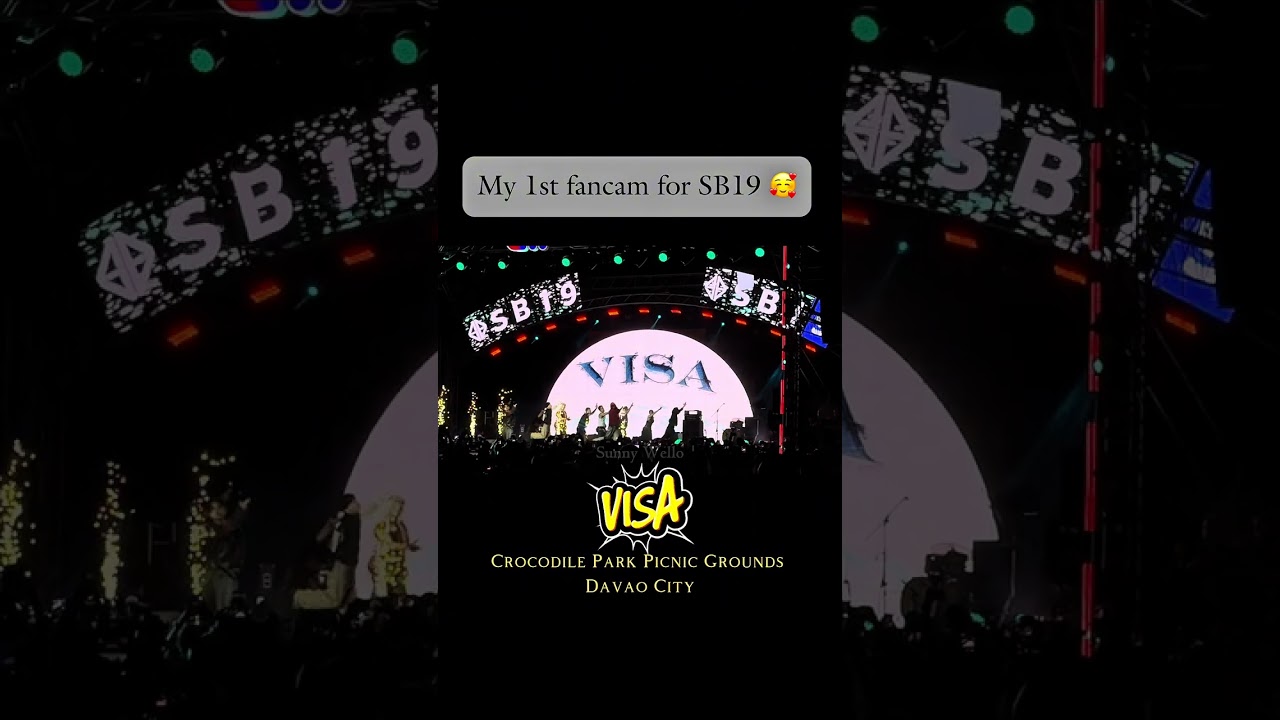 SB19 - Visa - TM 25th Anniv Concert Performance (fancam)