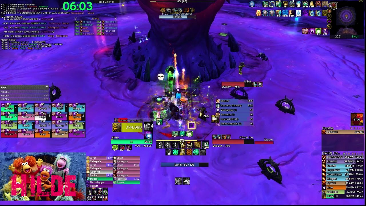 Fragglene vs. N'zoth