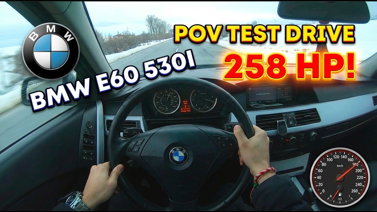 BMW E60 530i 258HP (N52) | POV Test Drive