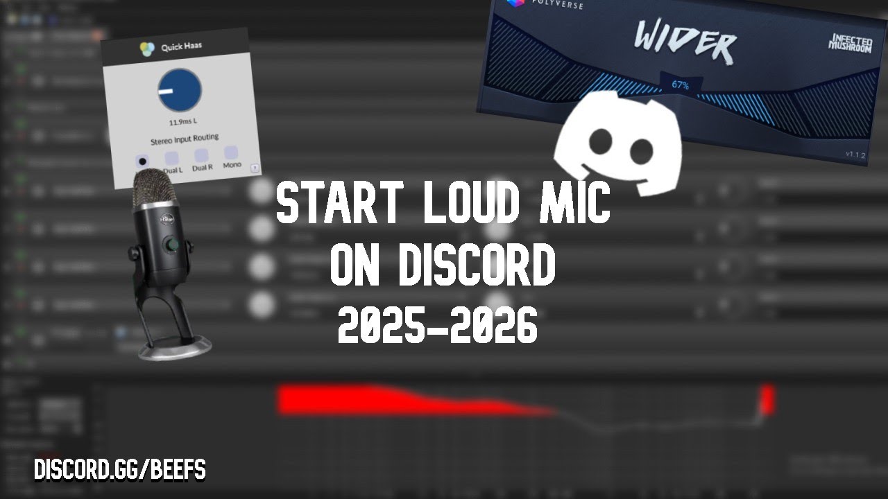 How to Start Loud Mic on discord (2025-2026)
