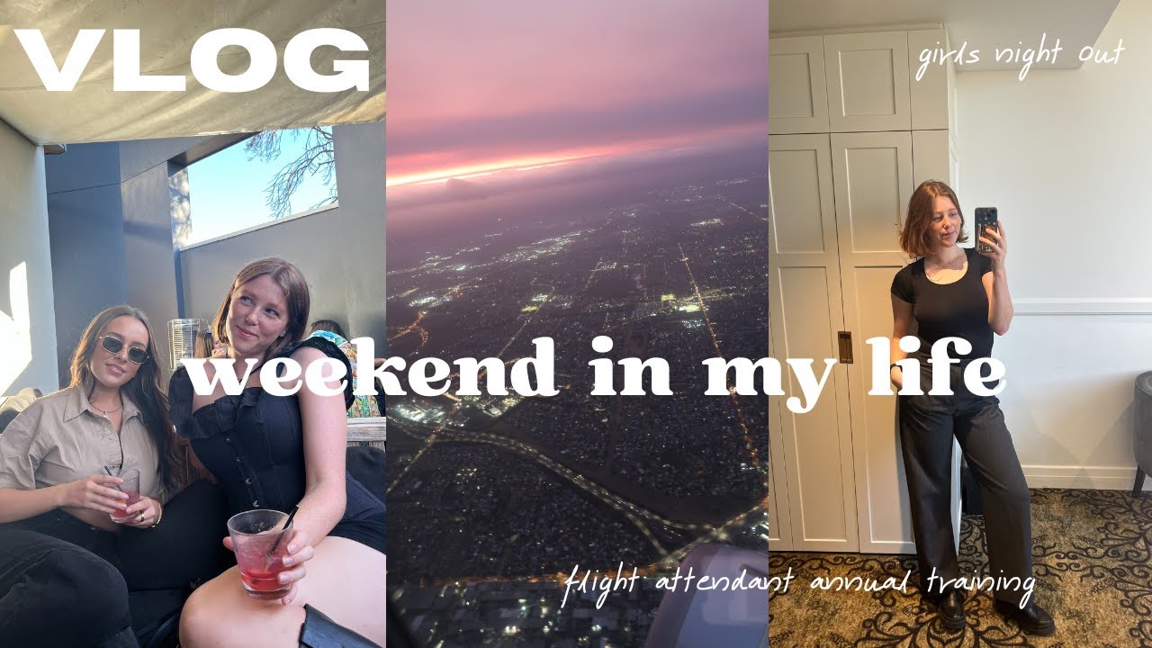week in my life as a flight attendant #4