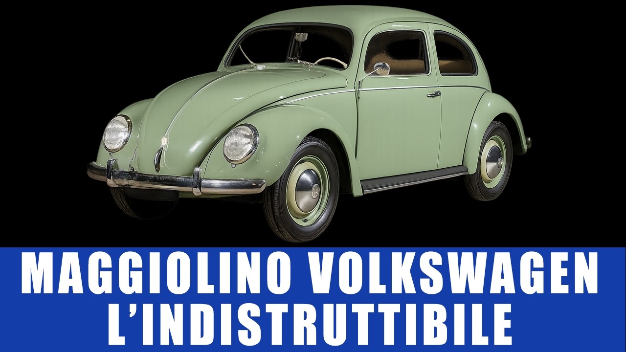 Maggiolino Volkswagen l’indistruttibile
