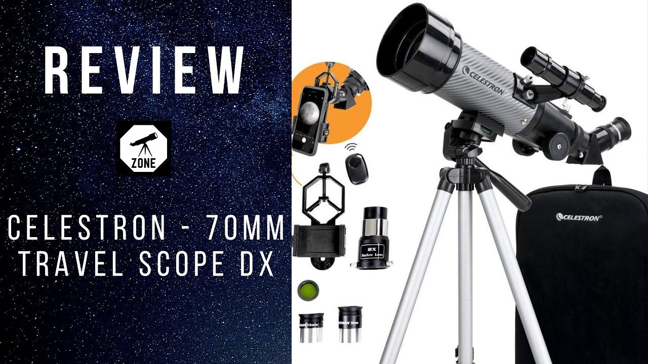 Celestron - 70mm Travel Scope DX - Portable Refractor Telescope  REVIEW 2020 #6 | Telescope zone