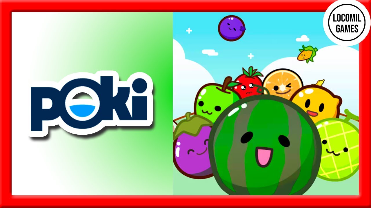 Best Poki Games 2 Fun ✅ Watermelon Drop