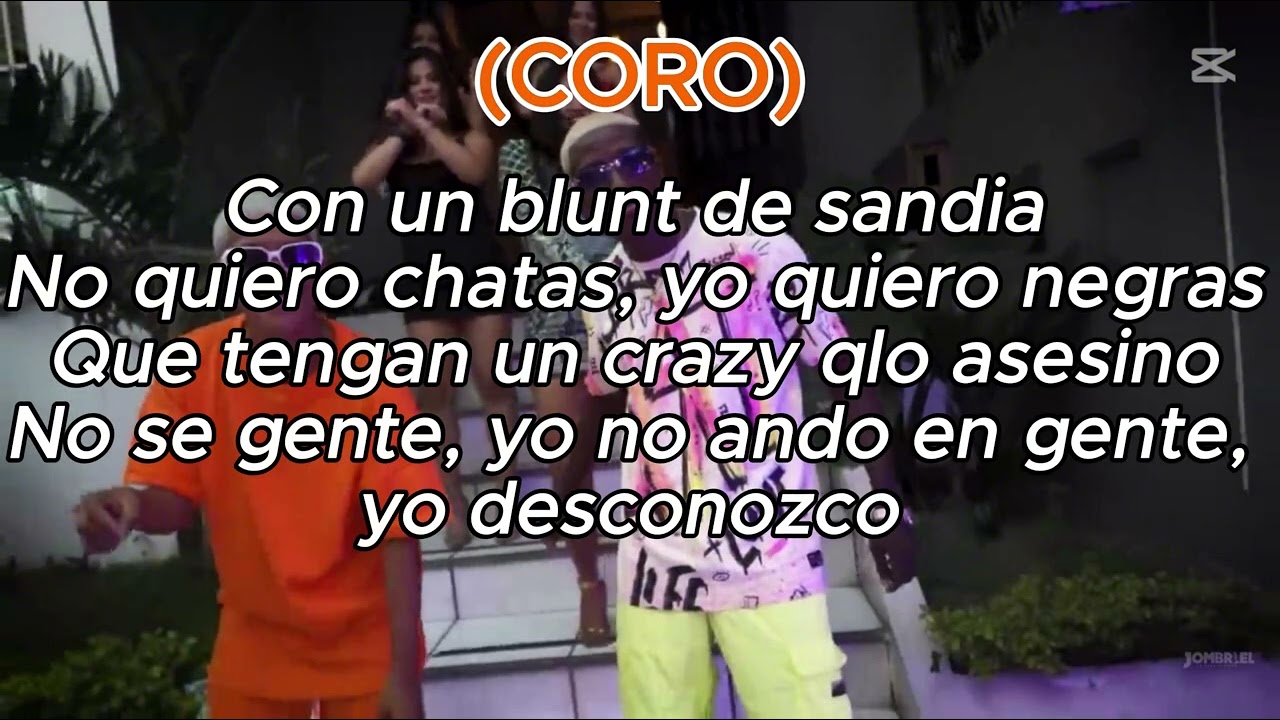 Jombriel X Alex Krack X J&oslash;tta - Crazy qlo ( letra / lyric )