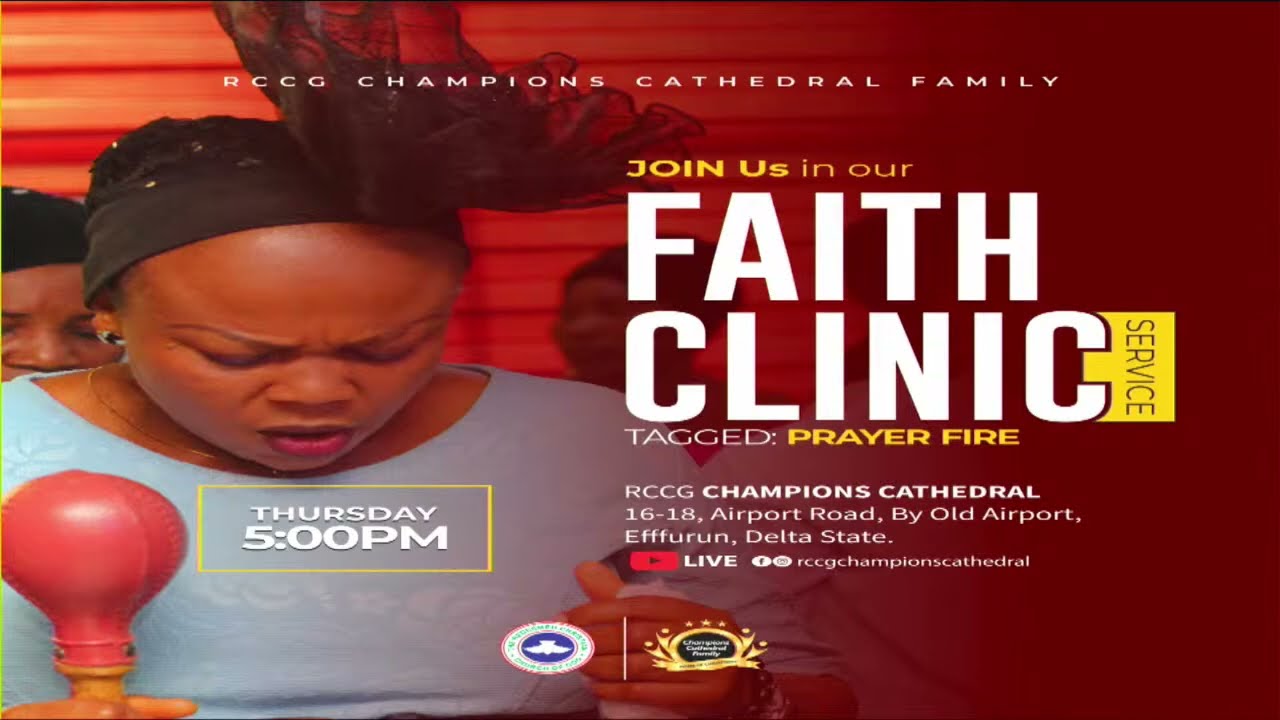 Faith Clinic Service Tagged Prayer Fire. 12/03/2026