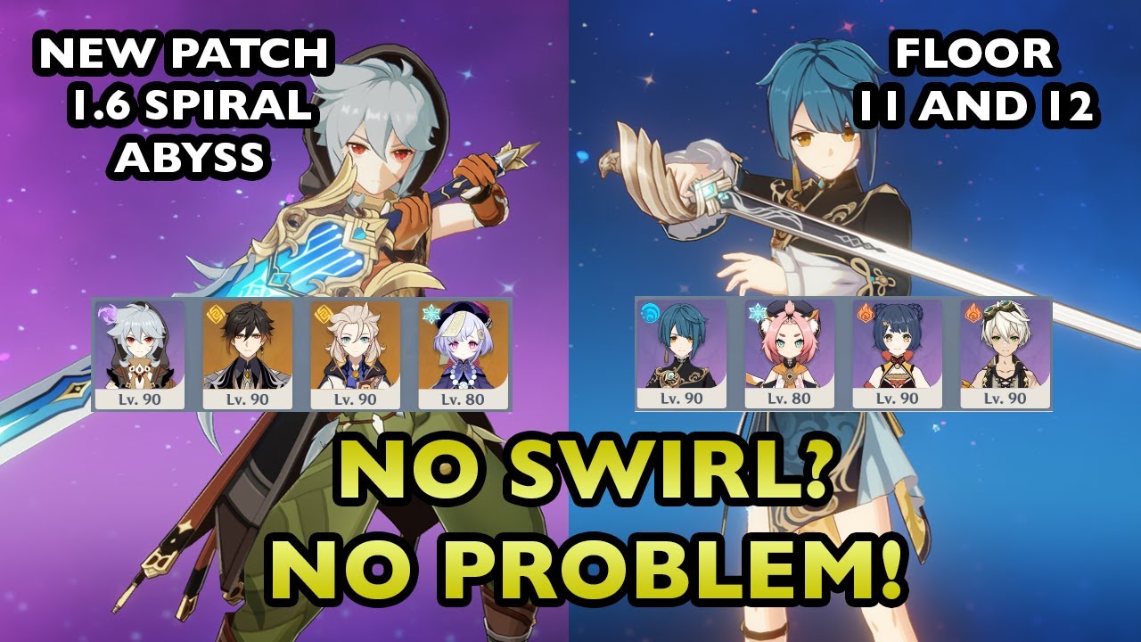 New Patch 1.6 Spiral Abyss Floor 11 and 12 Easier than 1.5?