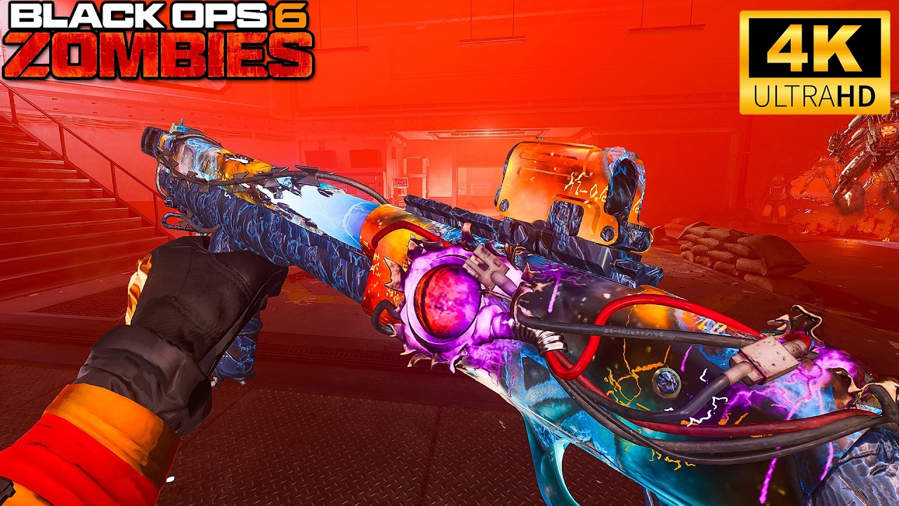 BLACK OPS 6 ZOMBIES NEW MAP (RECKONING) 4K GAMEPLAY (No Commentary)