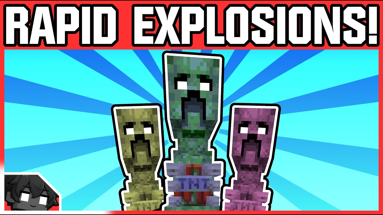 Minecraft Monster Hunter VS Mutant Creepers! | MUTANTS! Add-On 2.0