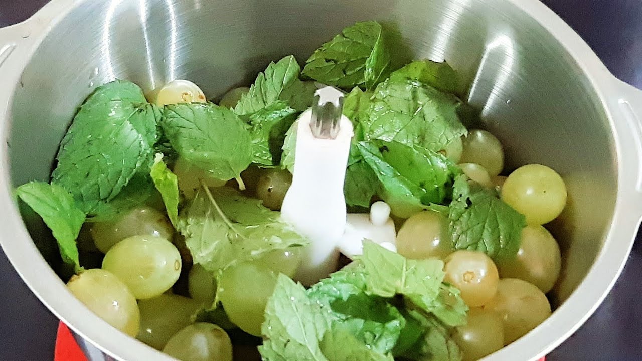 Jus de raisin frais comment le préparer?