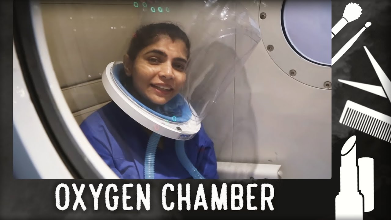 In the Hyperbaric Oxygen Chamber!