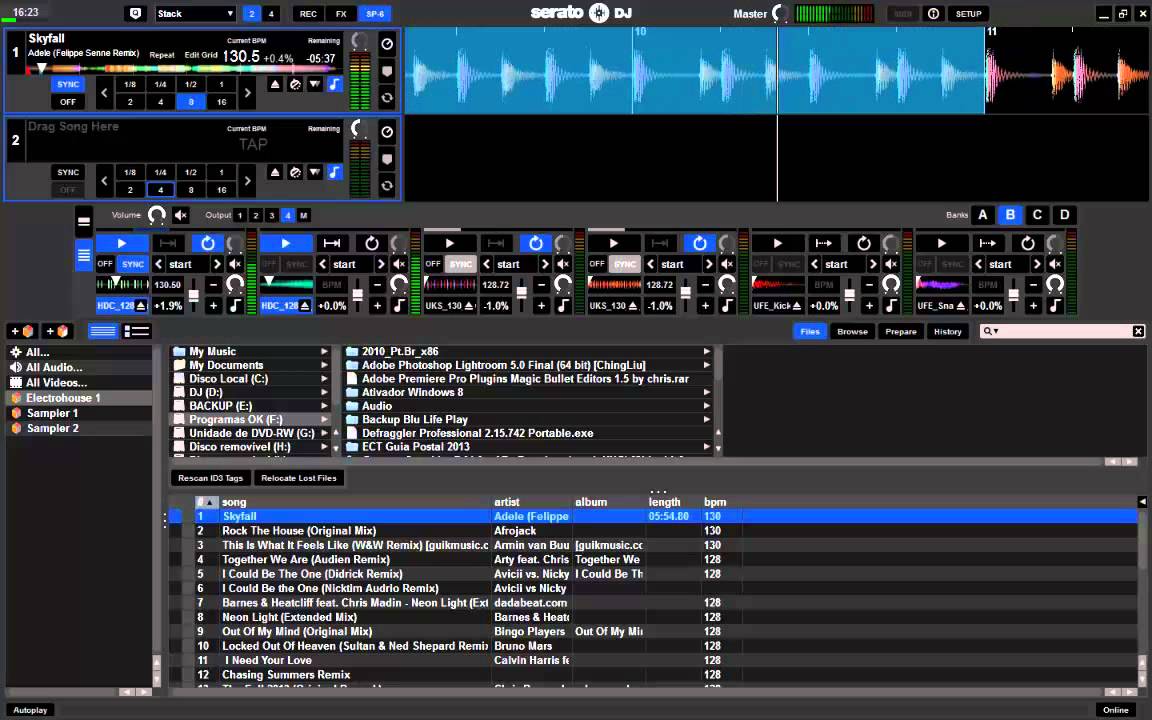 DDJ SX Tutorial SYNC NO SAMPLER SERATO DJ